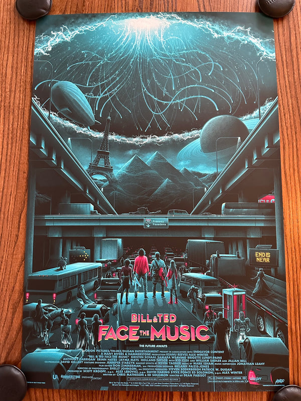 Matt Ryan Tobin - Bill and Ted Face the Music - 24x36 - Limited Edition Poster