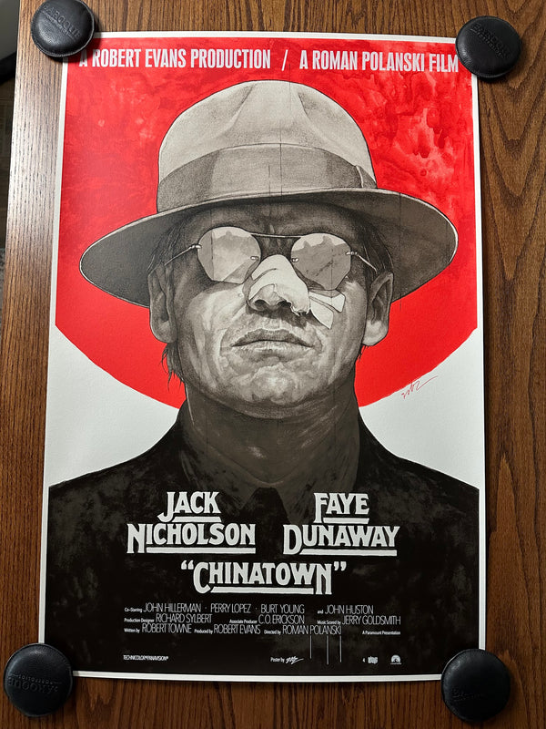 Gabz - Chinatown Limited Edition Movie Poster Art Print - 24 x 36