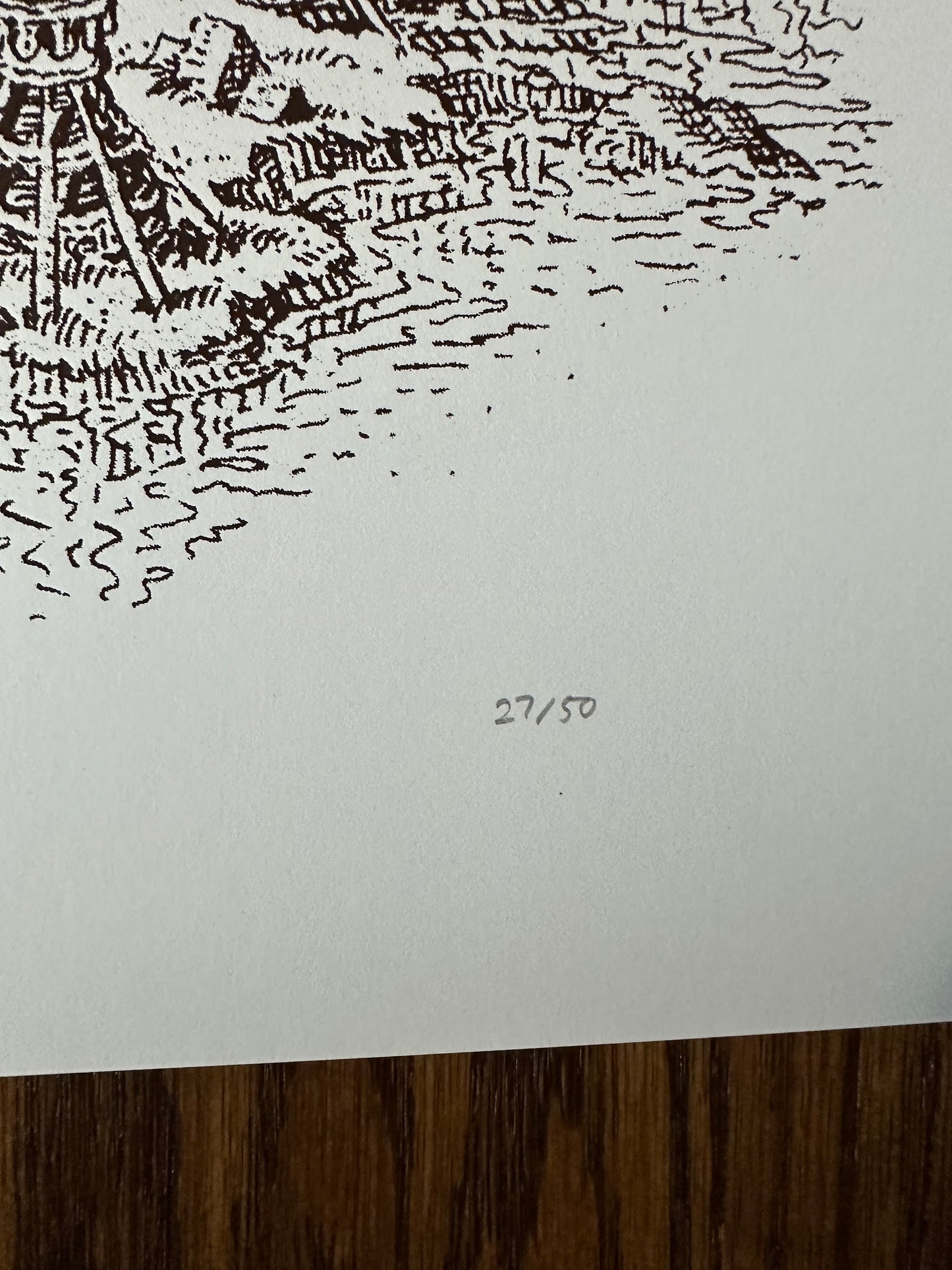 David Welker - Moving Day Pen & Ink 9x12 art print - detail image 6