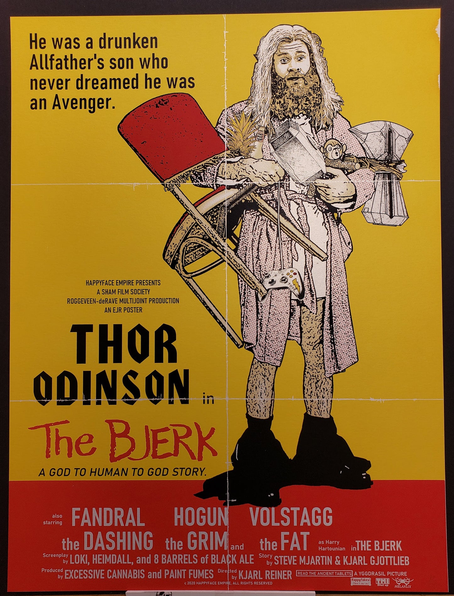 EJR - The Bjerk 18x24 movie poster - detail image 7