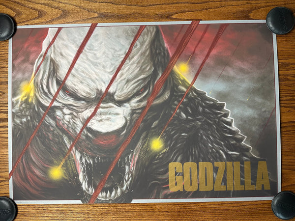Randy Ortiz - Godzilla - 36x24 - Limited Edition Poster