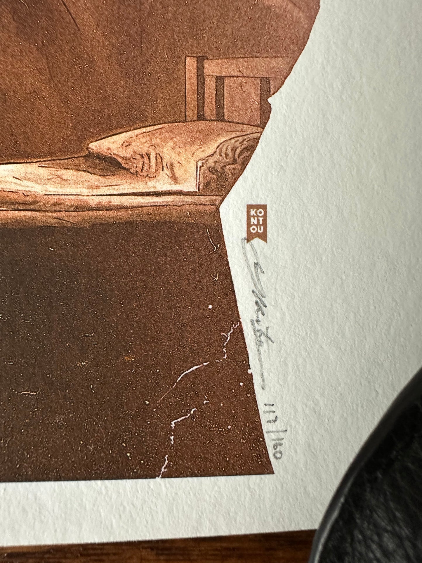 Jake Kontou - Last of Us 10x10 art print - detail image 6