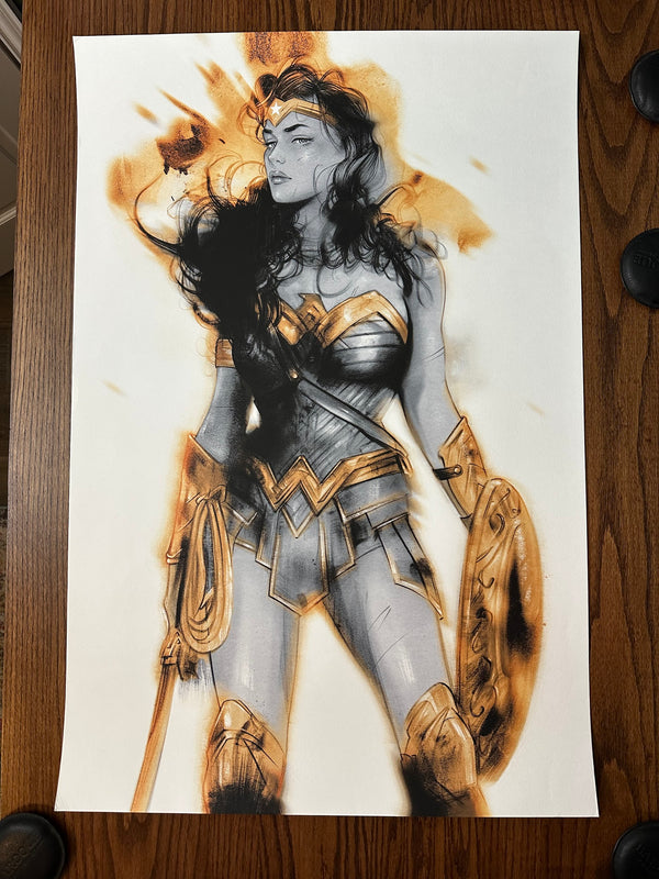 Tula Lotay - Wonder Woman - 24x36 - Limited Edition Poster
