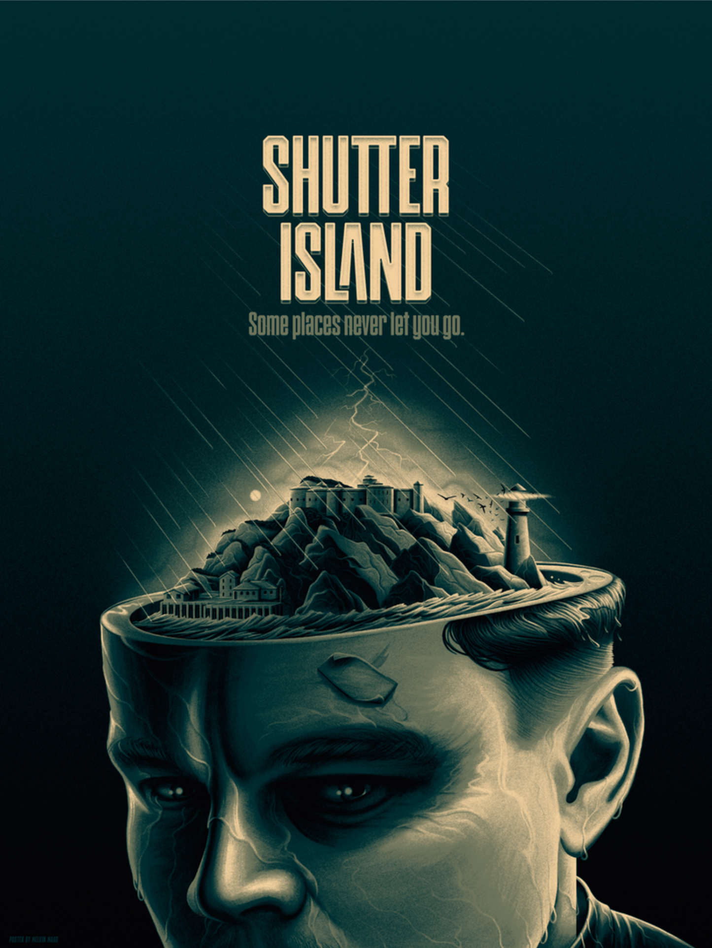 Melvin Mago - Shutter Island 18x24 movie poster - detail image 6