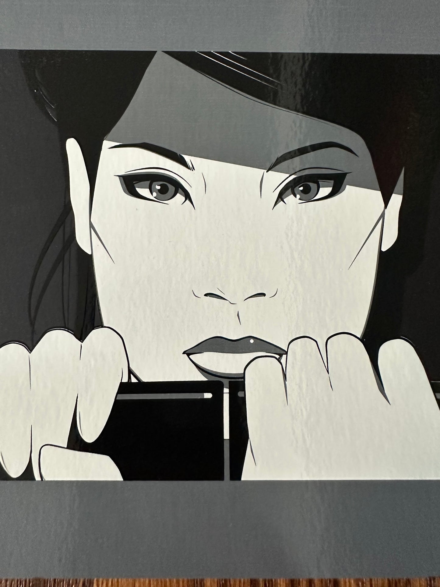 Craig Drake - Kill Bill O-Ren Handbill 6x9 art print - detail image 2