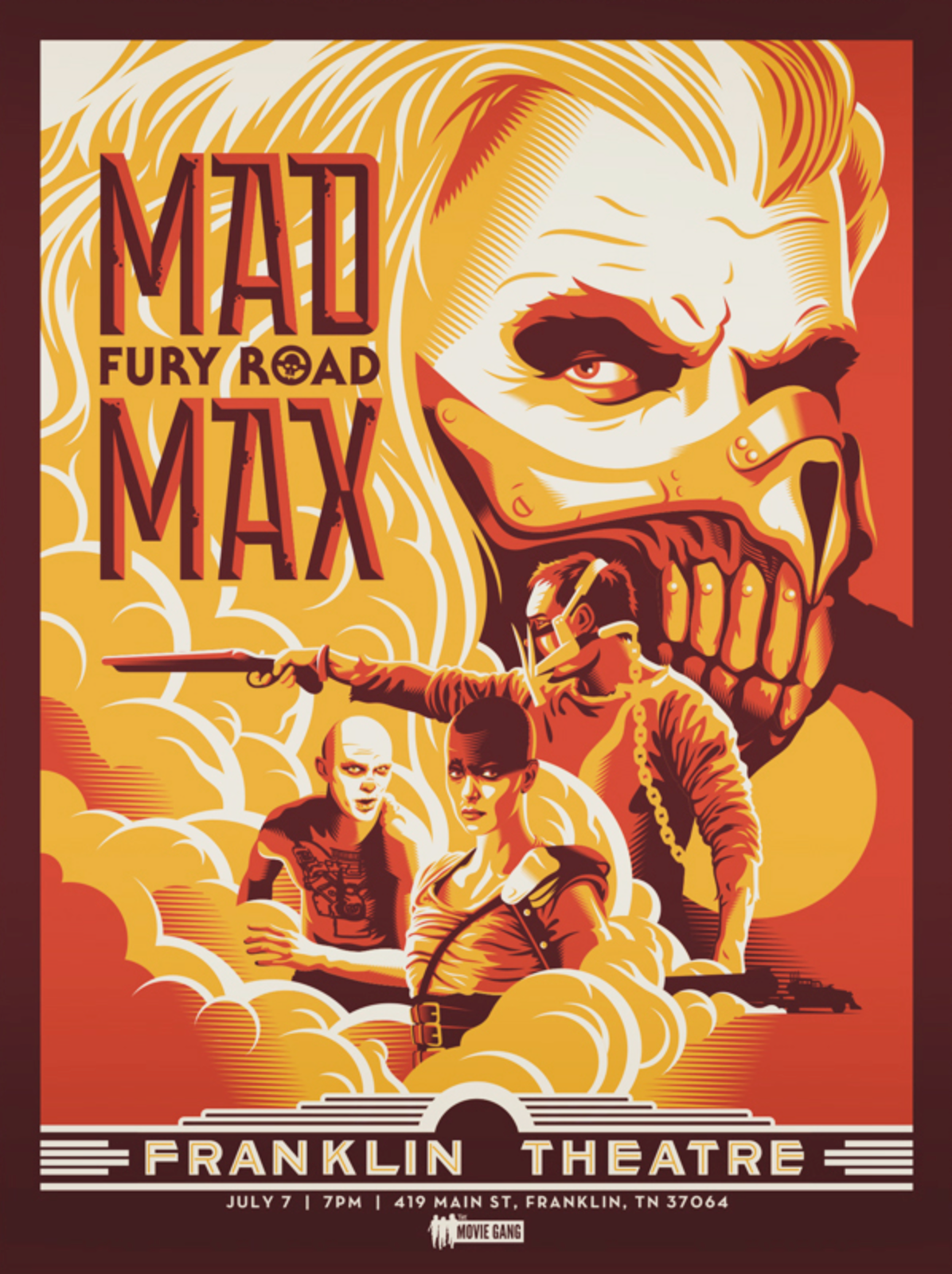 Ryan Brinkerhoff - Mad Max Fury Road 18x24 movie poster - detail image 5