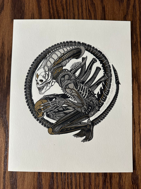 Tyler Stout - Alien Xenomorph - 8x10 - Limited Edition Print