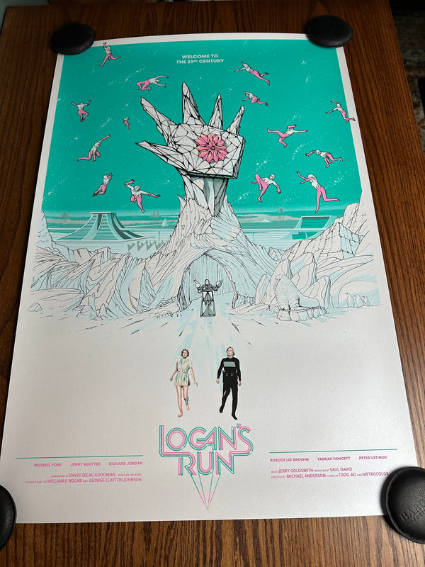 Cristian Eres - Logan's Run Limited Edition Movie Poster Art Print - 24 x 36