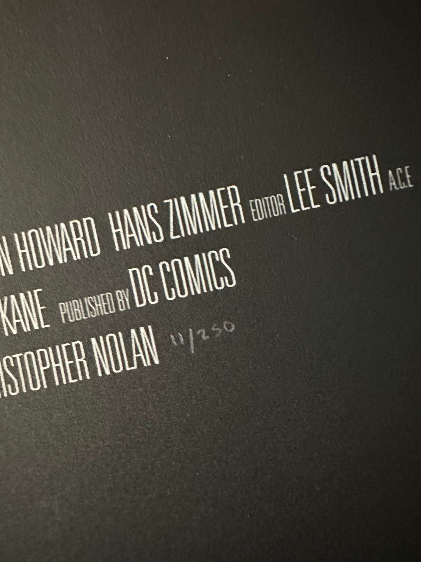 Rich Davies - Batman Begins 24x36 movie poster - detail image 6