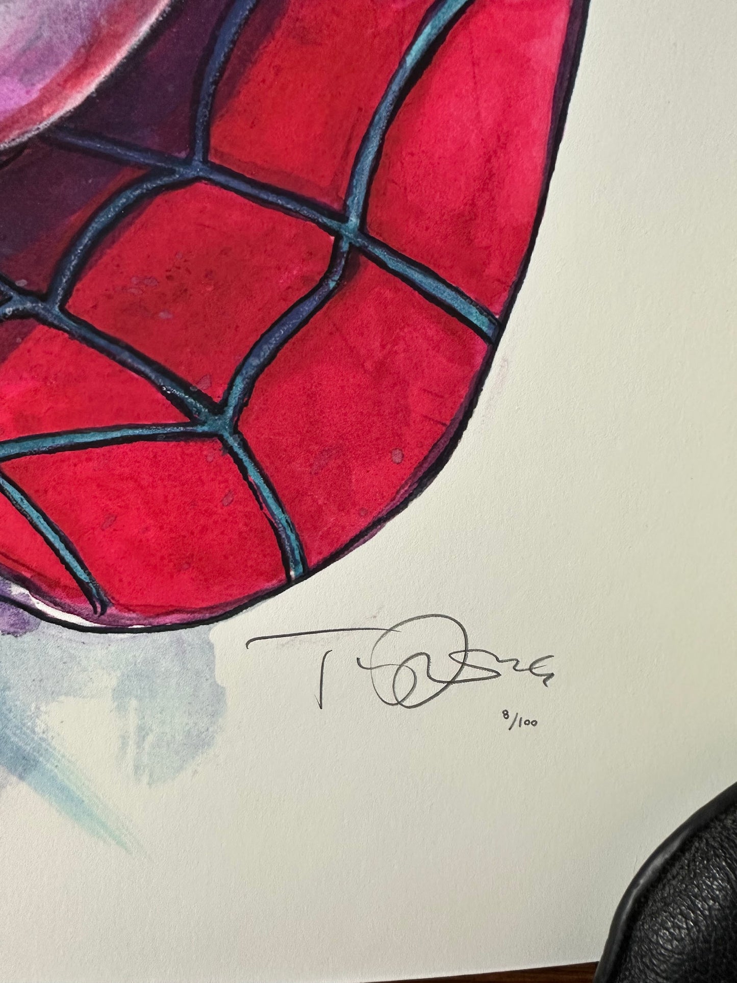 Tim Doyle - Shiny Objects Spider Gwen 8x10 art print - detail image 3