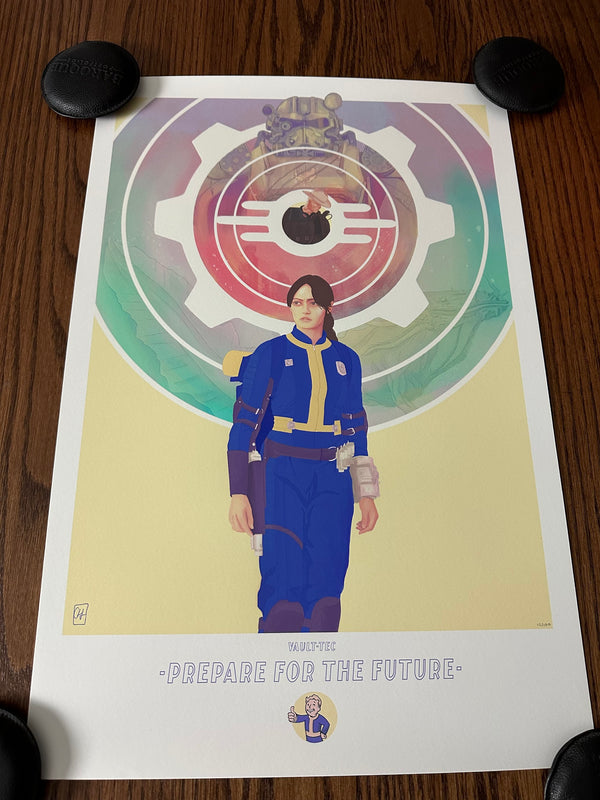 Conor Fenner-Toora - Fallout "Prepare for the Future" - 16x24 - Limited Edition Poster
