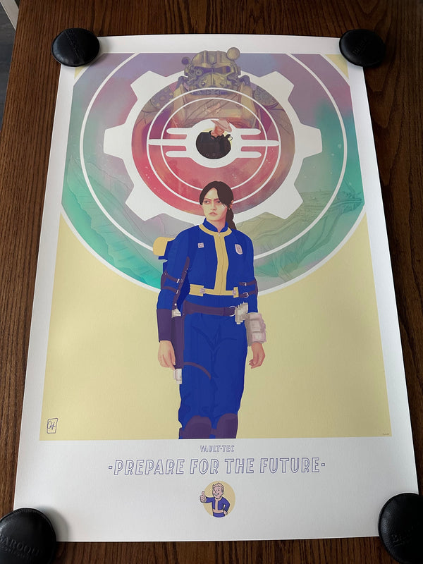 Conor Fenner-Toora - Fallout "Prepare for the Future" - 24x36 - Limited Edition Poster