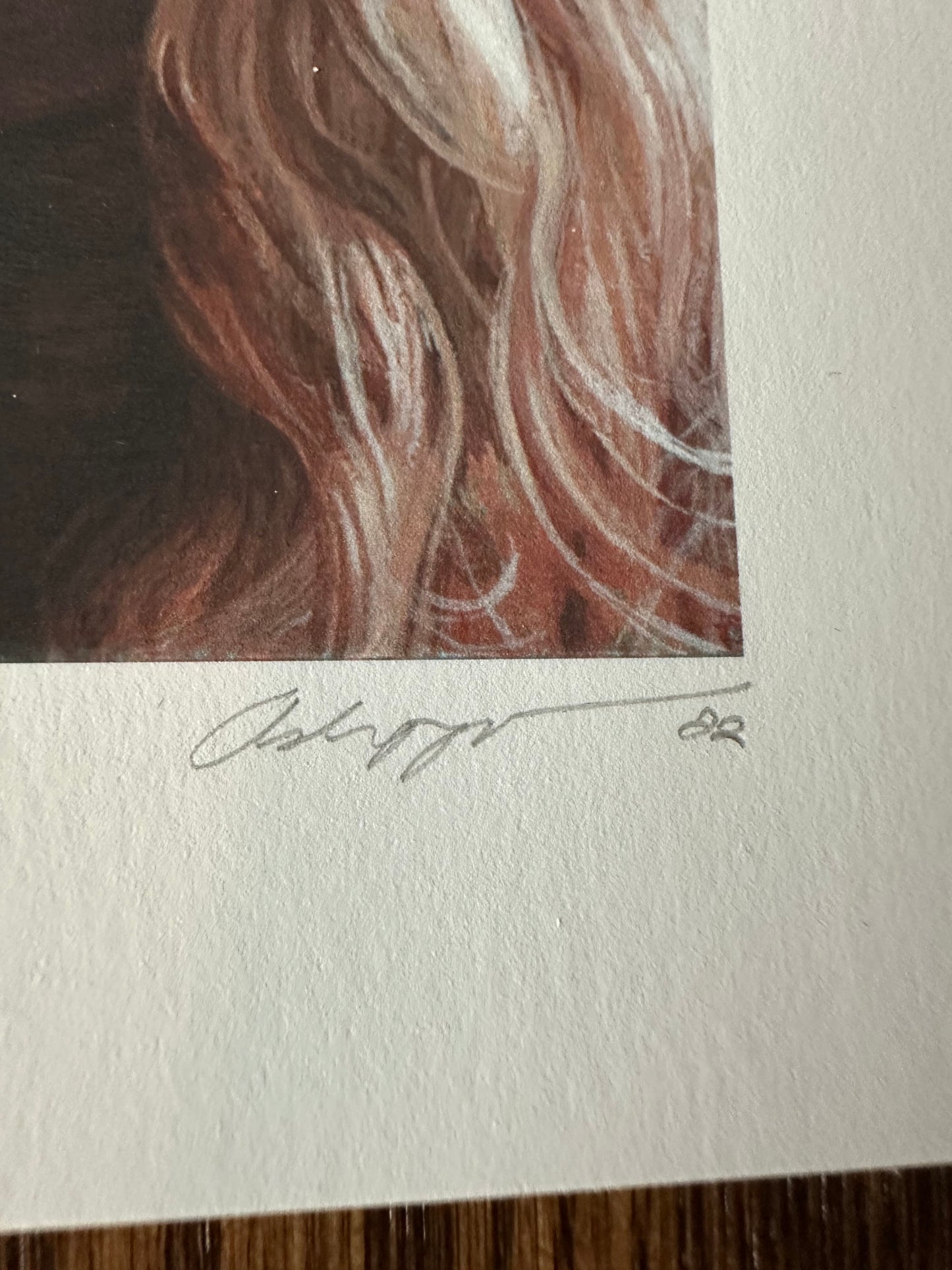 Ashton Gallagher - ET Portrait 6x6 art print - detail image 3