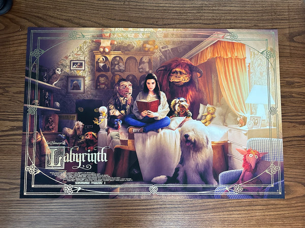 Kevin Wilson - The Labyrinth Hot Foil Variant - 24x36 - Limited Edition Poster