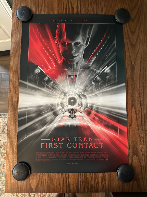 Florey - Star Trek First Contact Foil Variant - 24x36 - Limited Edition Poster