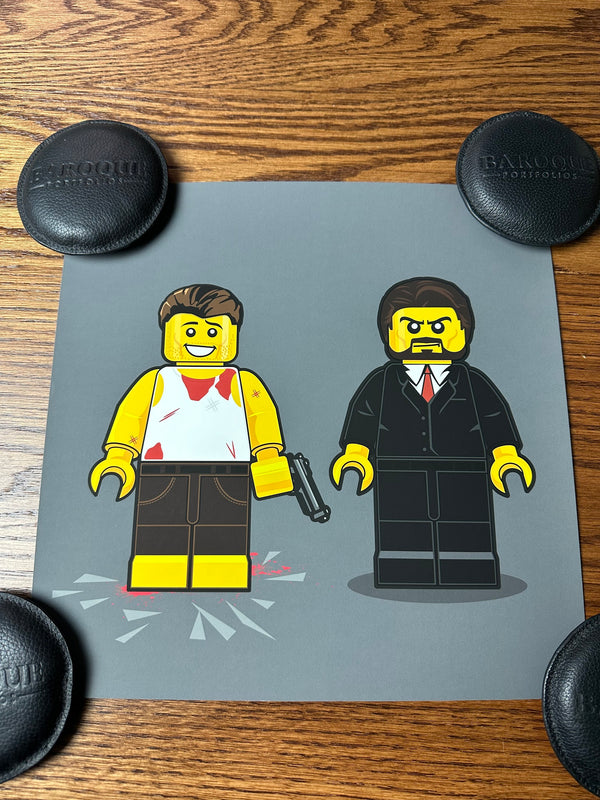 Dan Shearn - Lego Die Hard - 12x12 - Limited Edition Print