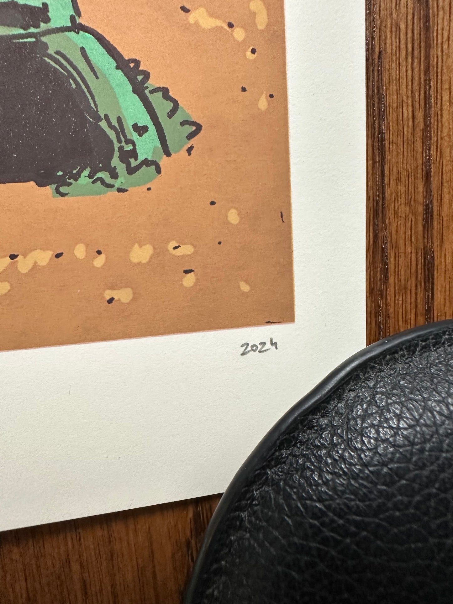 Tim Doyle - Kill Bill "Pai Mei Awaits" 12x24 movie poster - detail image 6