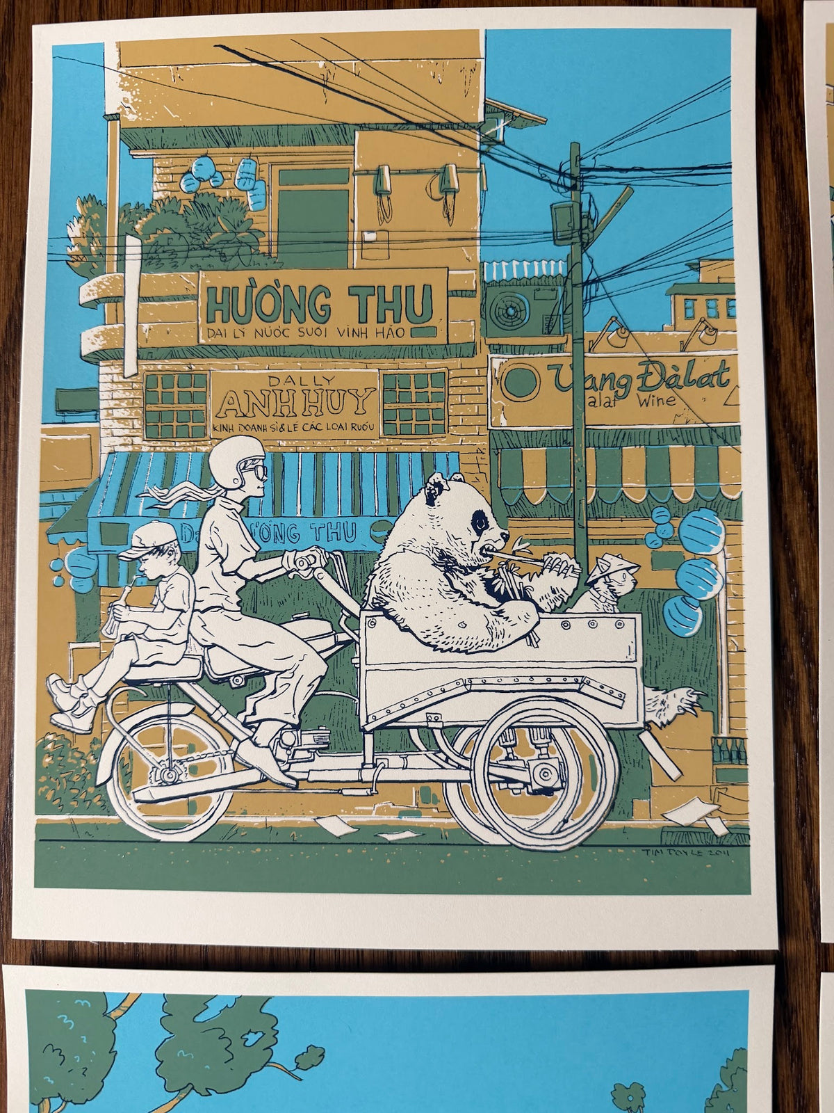 Tim Doyle - Vietnam on Wheels Set - 8x10 - Limited Edition Poster