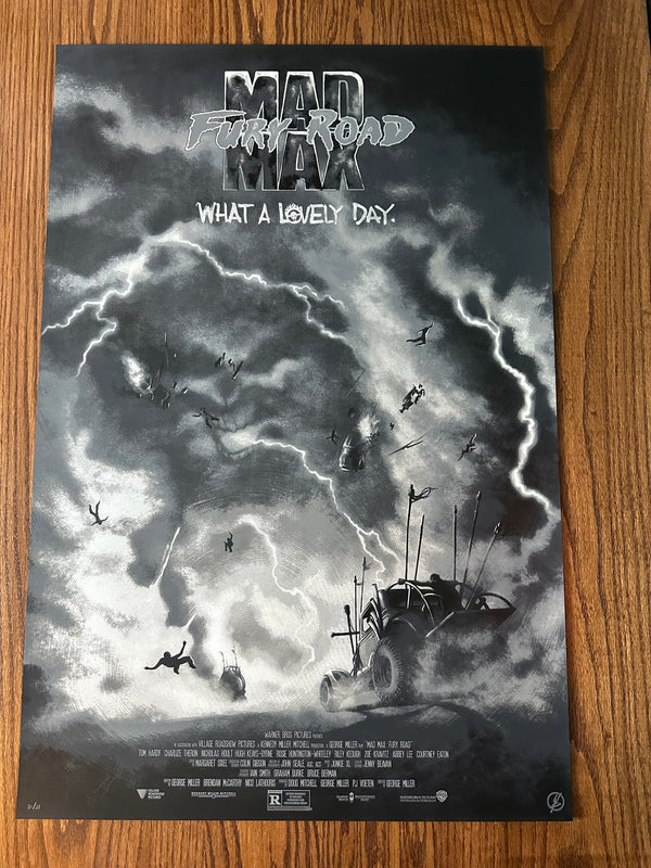 Wolfgang LeBlanc - Mad Max Fury Road Variant - 24x36 - Limited Edition Poster