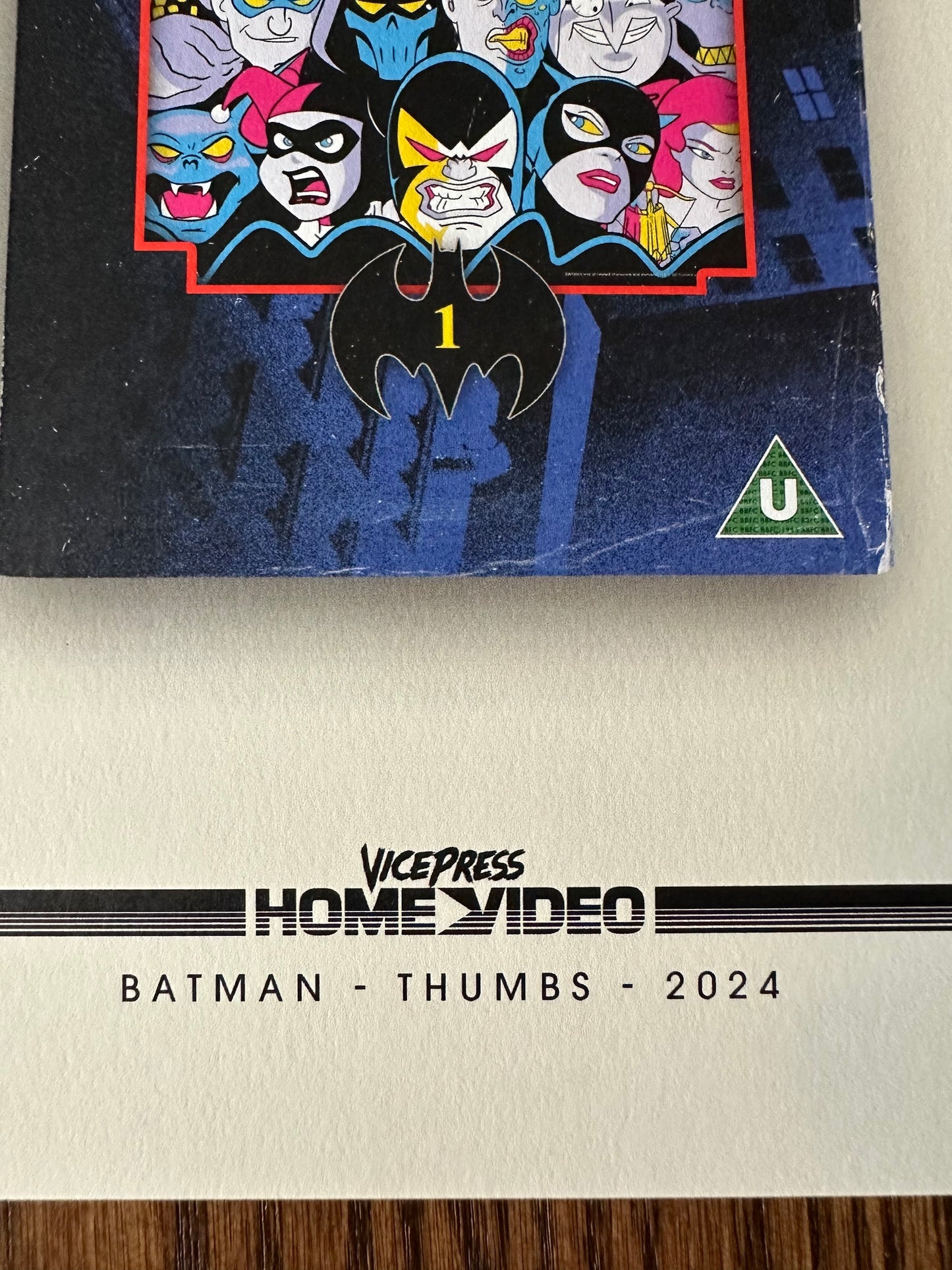 Thumbs - Batman Animated Series Vice Press VHS Promo 8x10 art print - detail image 3
