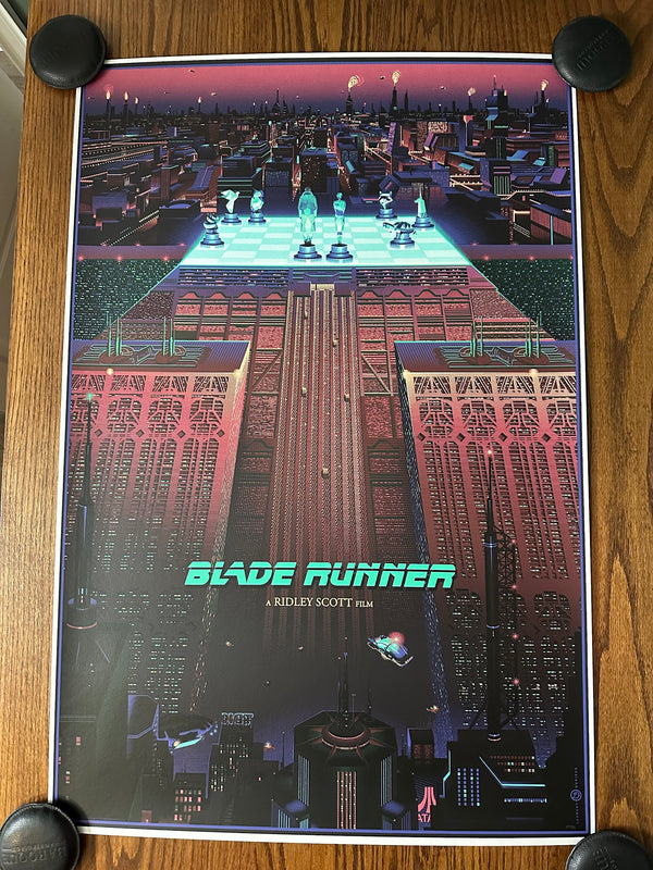 Laurent Durieux - Blade Runner "The Final Chess Game" - 24x36 - Limited Edition Poster