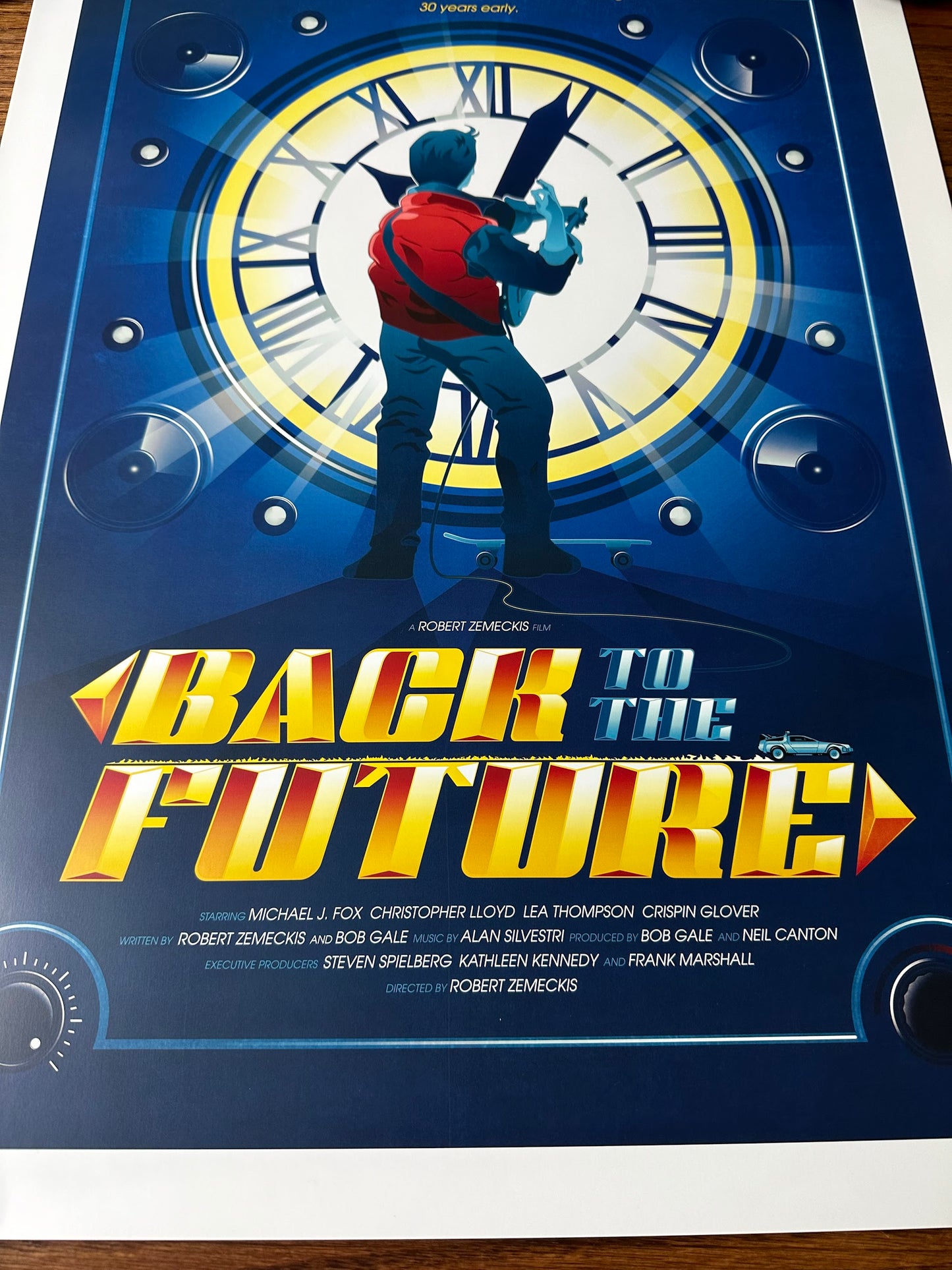 Ninjabot - Back to the Future 18x24 movie poster - detail image 3