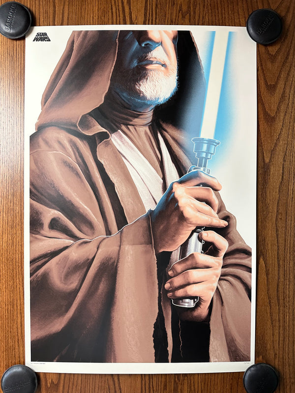 Phantom City Creative - Star Wars - Obi Wan Kenobi - 24x36 - Limited Edition Poster