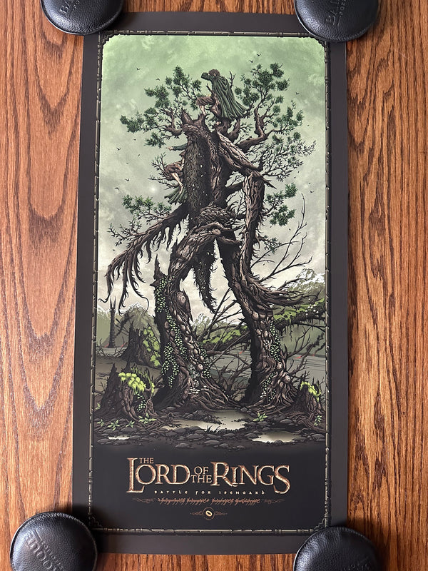Brad Dunlop - LOTR Battle For Isengard - 12x24 - Limited Edition Poster