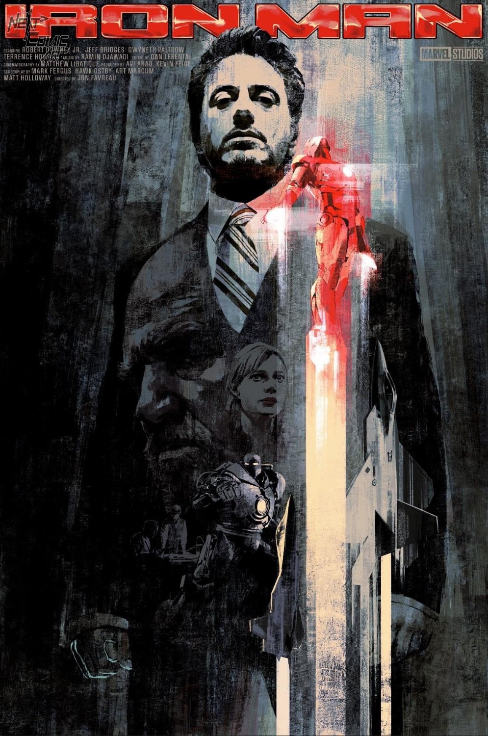 Hans Woody - Iron Man 24x36 movie poster - detail image 8