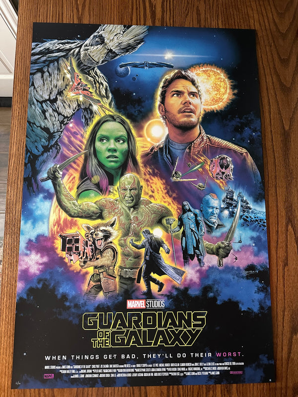Roger Motzkus - Guardians of the Galaxy - 24x36 - Limited Edition Poster