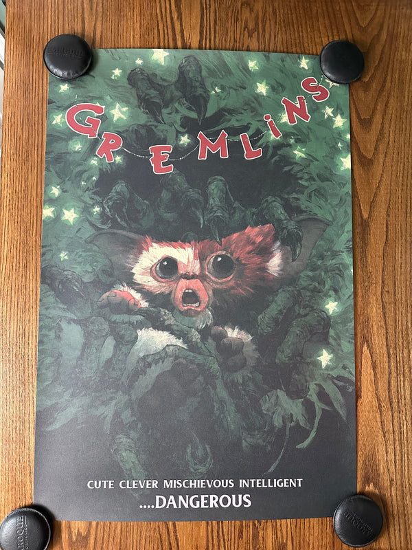 Hans Woody - Gremlins Limited Edition Movie Poster Art Print - 24 x 36