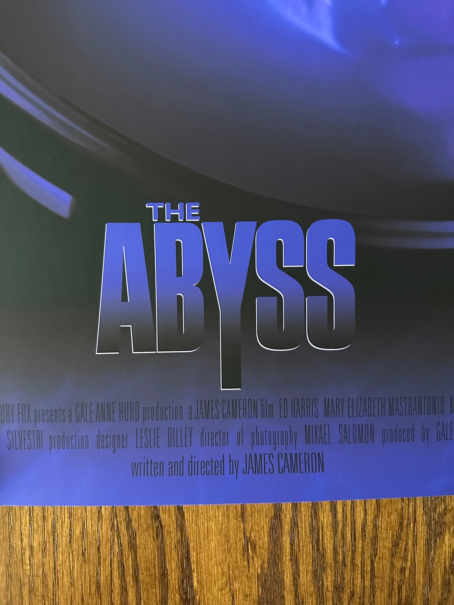 Yvan Quinet - The Abyss 16x24 movie poster - detail image 4