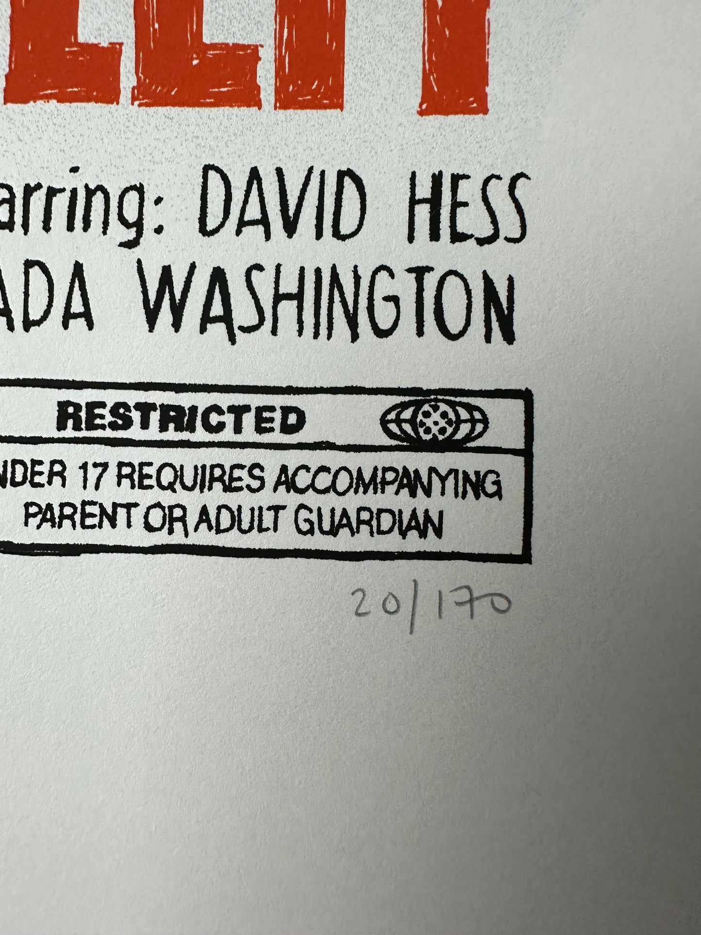 Jock - The Last House on the Left 36x24 movie poster - detail image 5