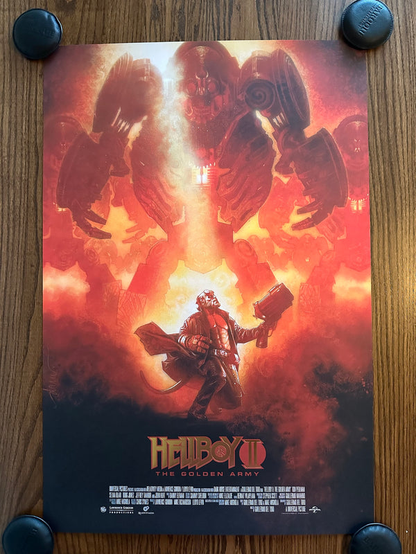 Drew Struzan - Hellboy II The Golden Army LE Movie Poster Art Print - 24 x 36