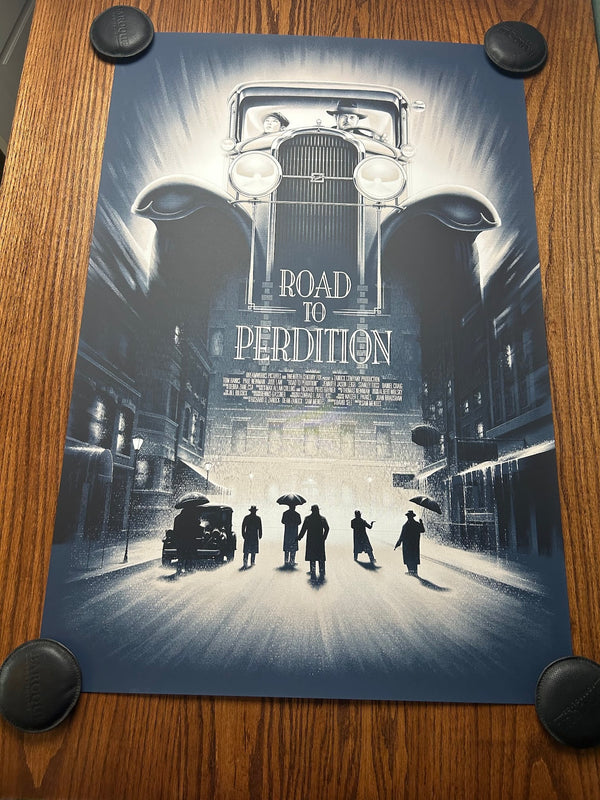 Daniel Castro Maia - Road to Perdition LE Movie Poster Art Print - 24 x 36