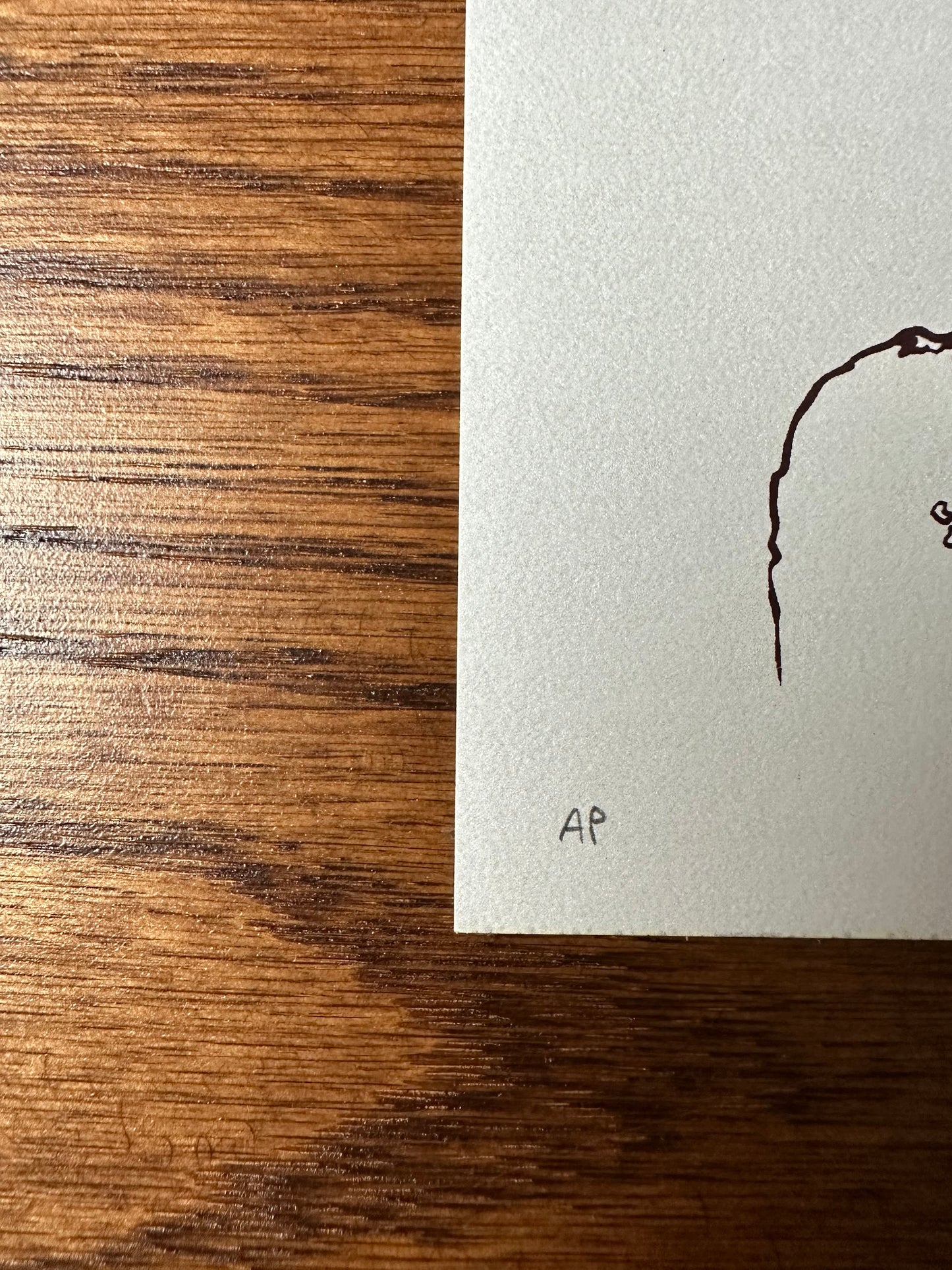 Joshua Budich - Fight Club Marla 6x6 art print - detail image 4