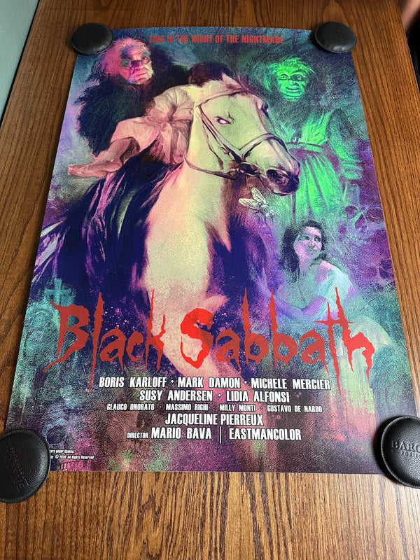 Richard Hilliard - Black Sabbath - 24x36 - Limited Edition Poster