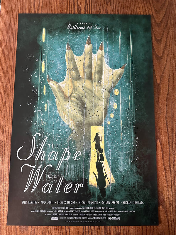 Andrew Swainson - The Shape of Water - 24x36 - Limited Edition Poster