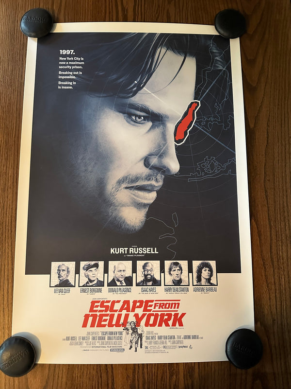 Phantom City Creative - Escape from New York - 24x36 - Limited Edition Poster