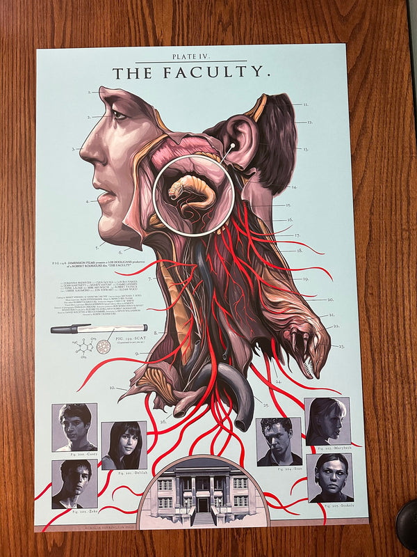 David Seidman - The Faculty - 24x36 - Limited Edition Poster