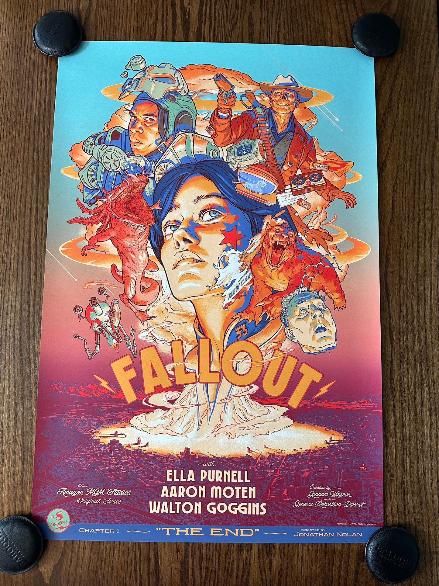 Martin Ansin - Fallout - 24x36 - Limited Edition Poster