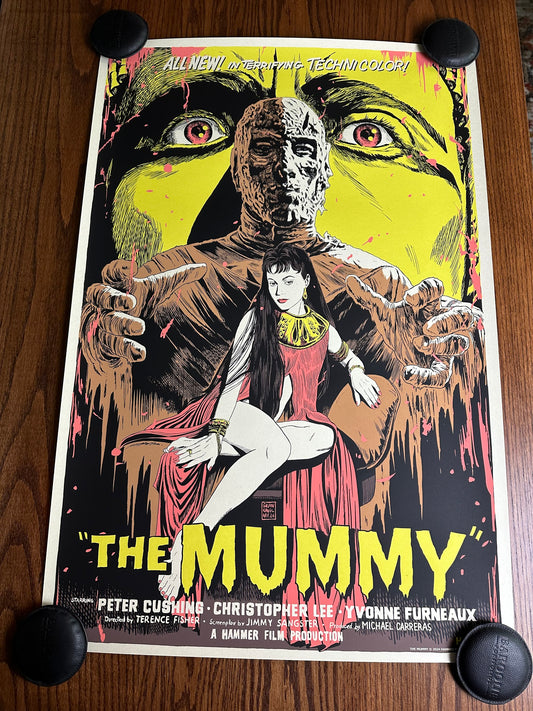 Francesco Francavilla - The Mummy Variant 24x36 movie poster