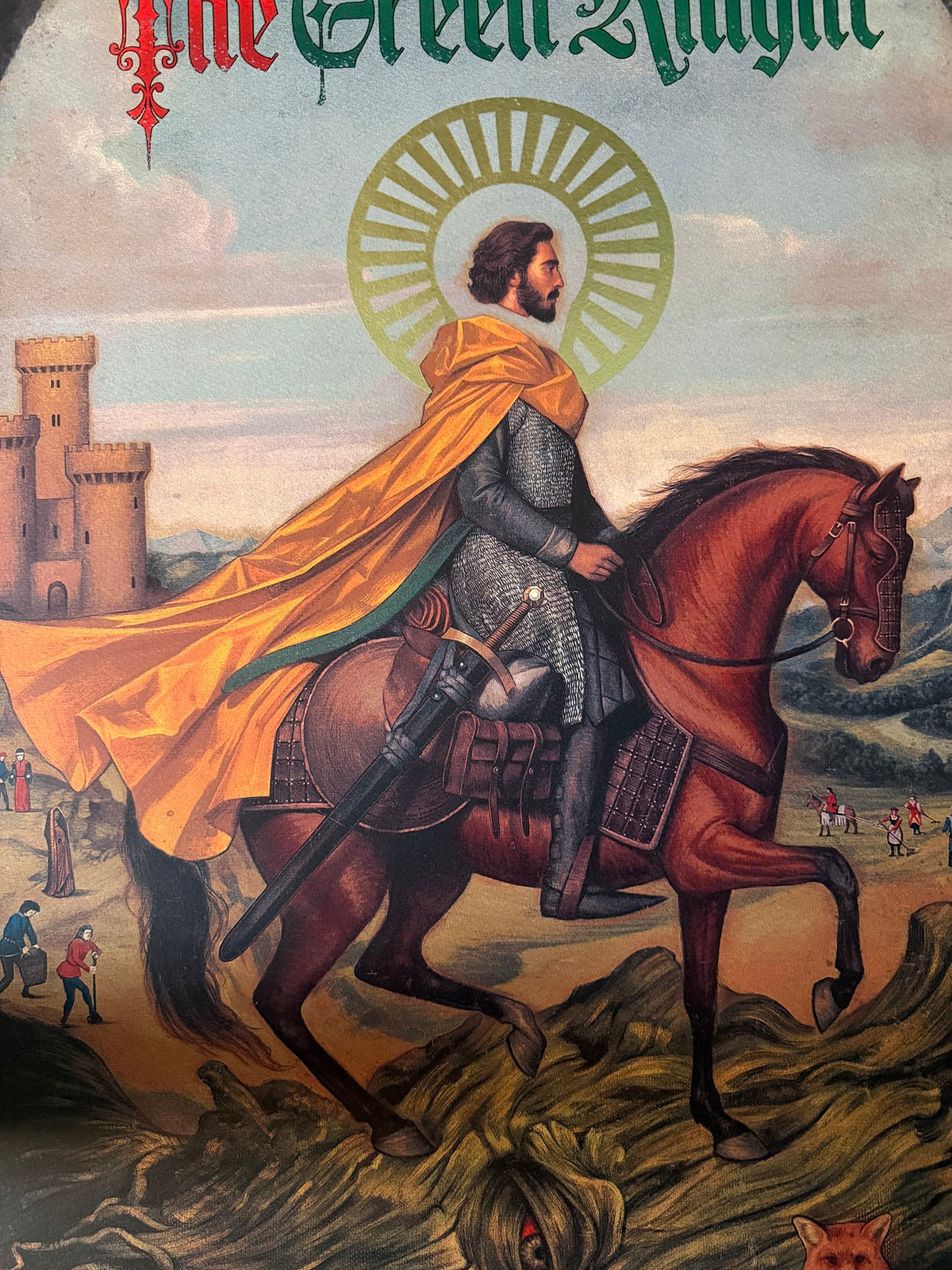 Denver Balbaboco - The Green Knight - 24x36 - Limited Edition Poster
