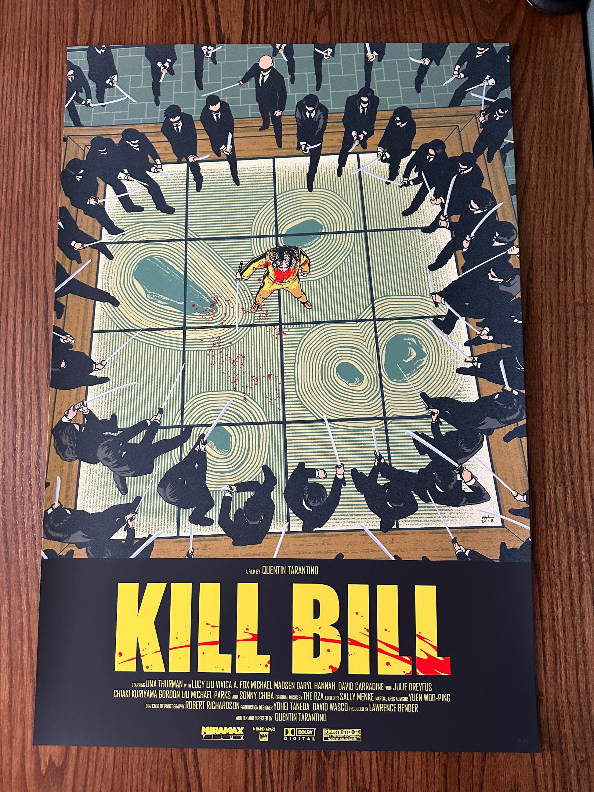 Andrew Kwan - Kill Bill 24x36 movie poster