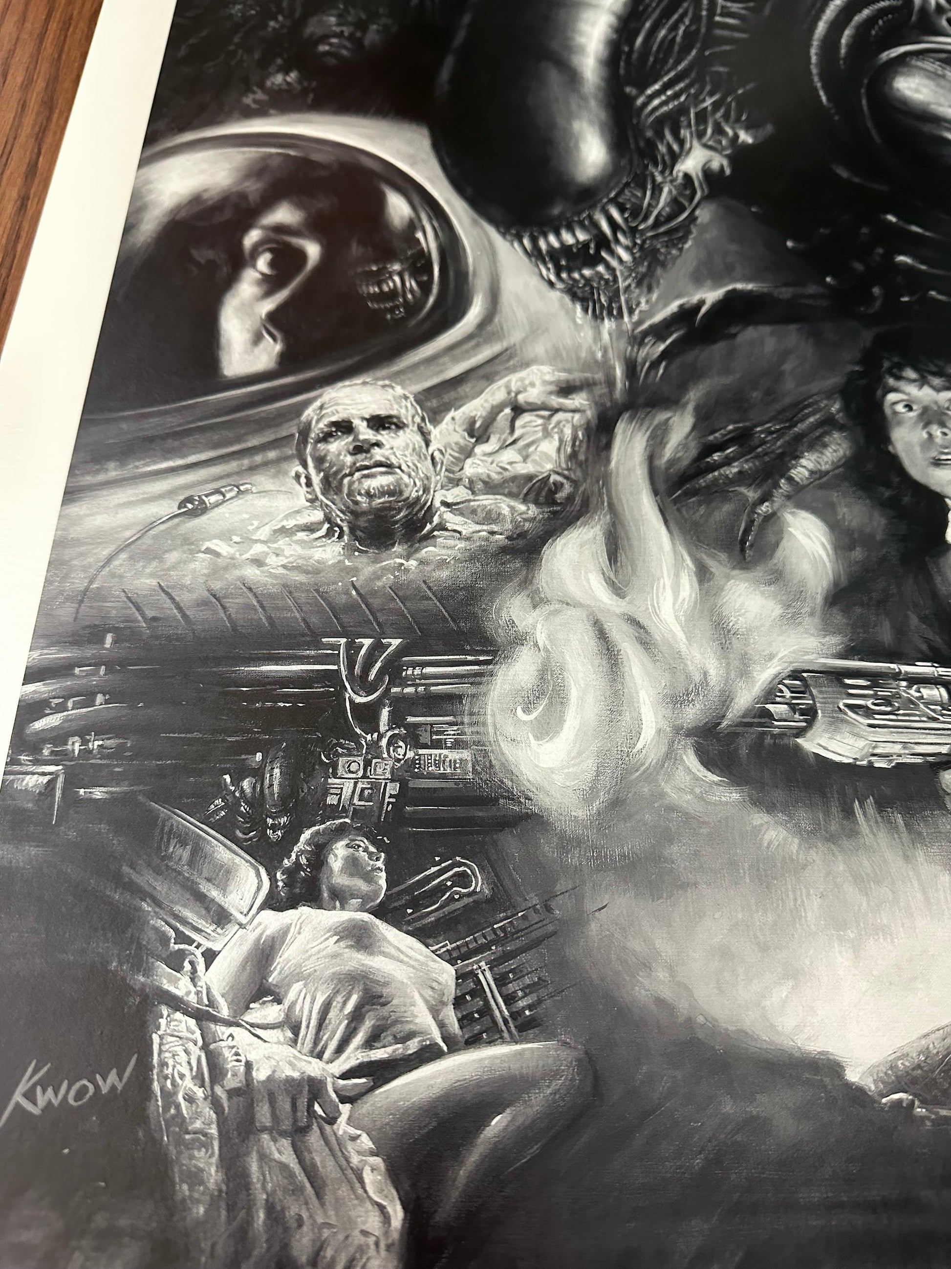 KWow - Alien Variant 24x36 movie poster - detail image 6