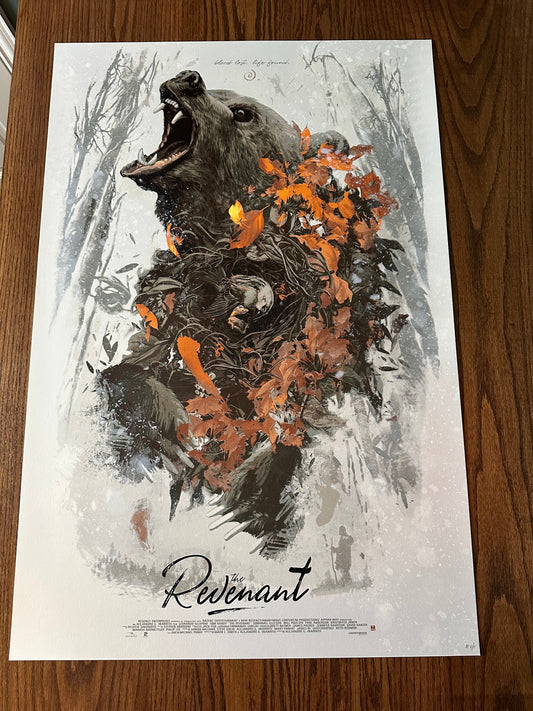 AJ Frena - The Revenant 24x36 movie poster