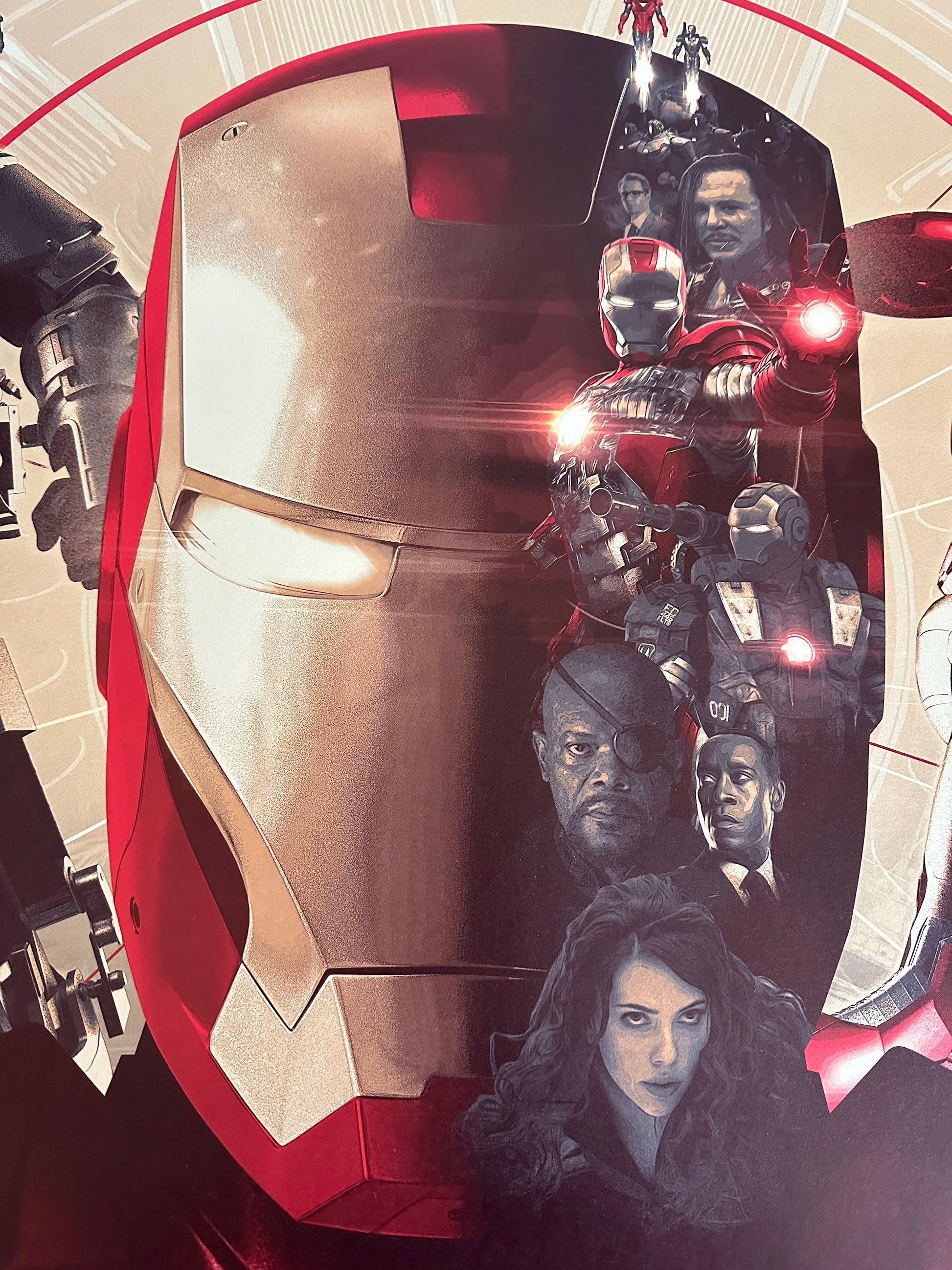 Devin Schoeffler - Iron Man Triptych 36x24 movie poster - detail image 5