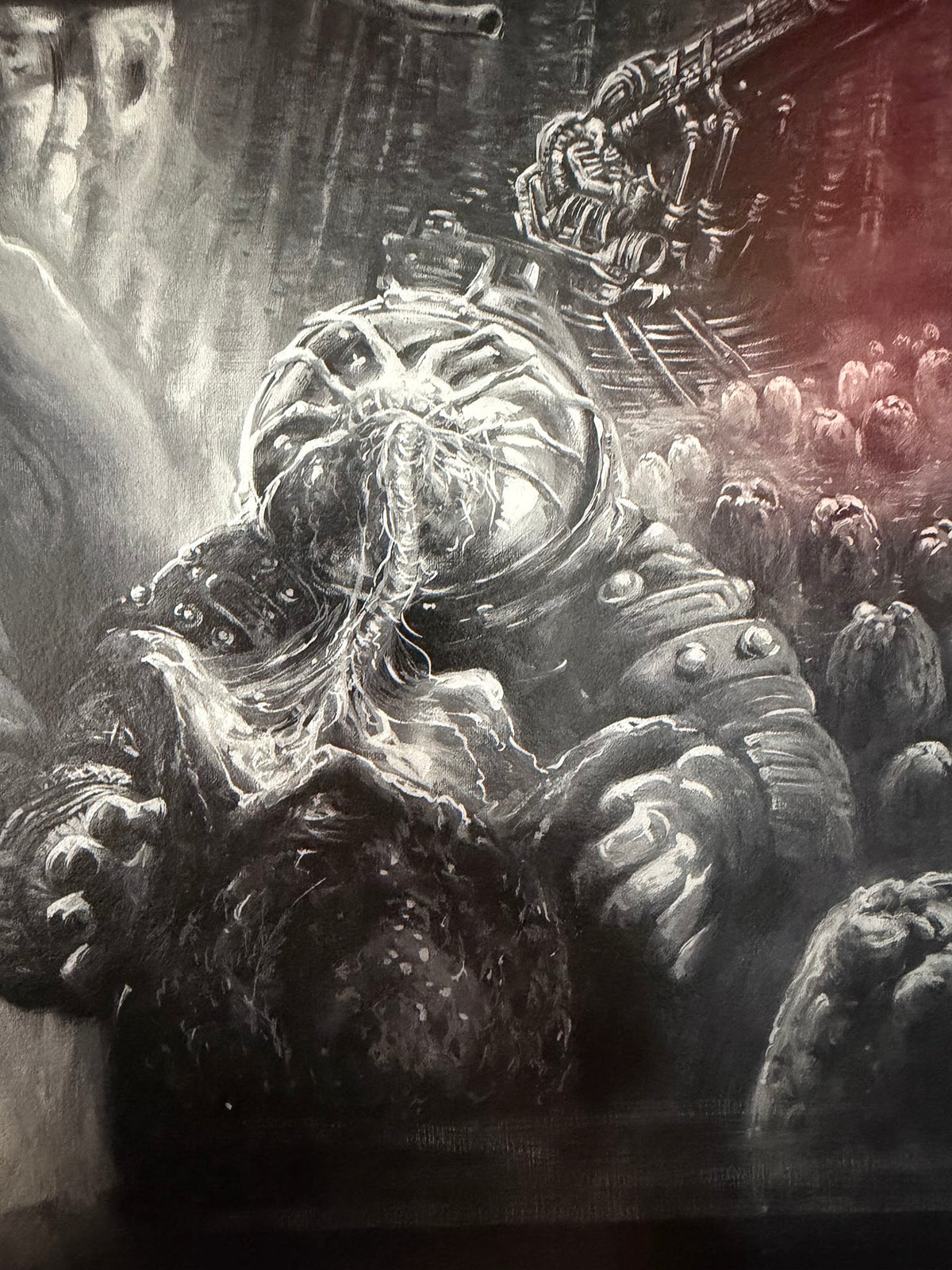 Kwow - Alien B&W Monochrome Variant - 24x36 - Limited Edition Poster