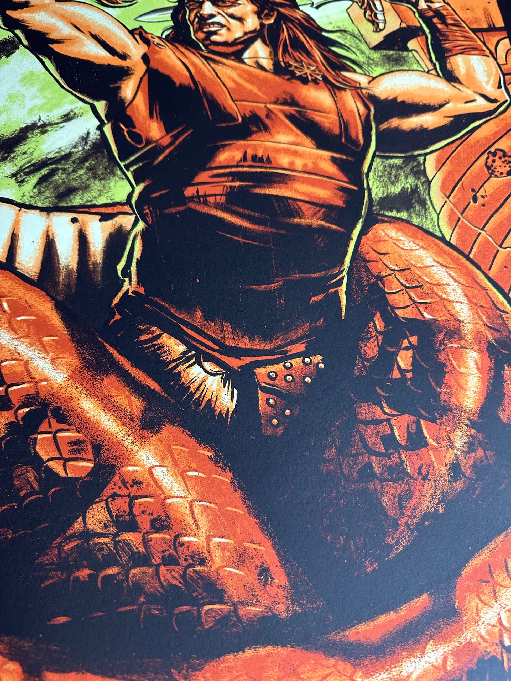Jason Edmiston - Conan The Barbarian 24x36 movie poster - detail image 5