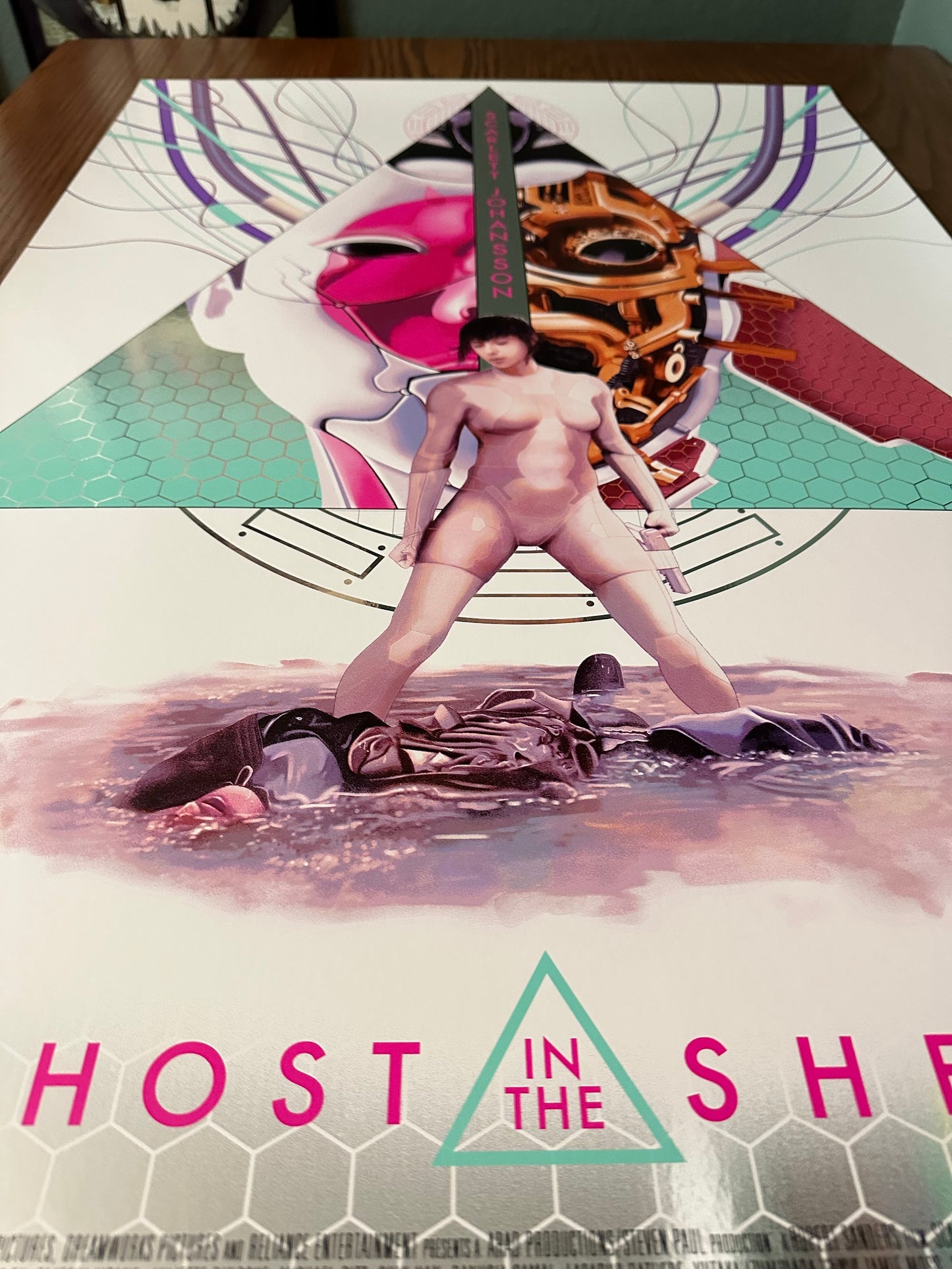 Alberto Reyes - Ghost in the Shell Foil Variant 24x36 movie poster - detail image 5